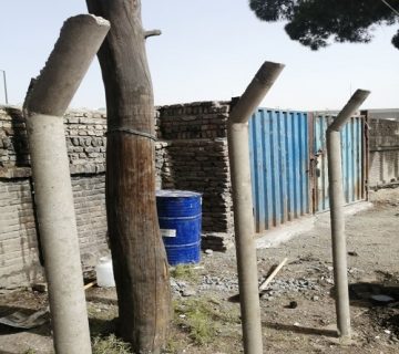 ساخت پایه بتنی