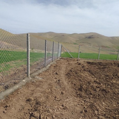 پایه فنس حصارکشی باغ